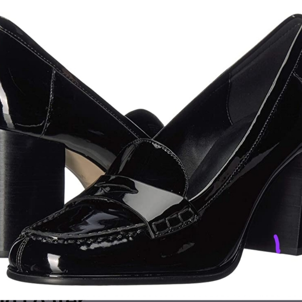 Michael kors buchanan mid loafers black size 9